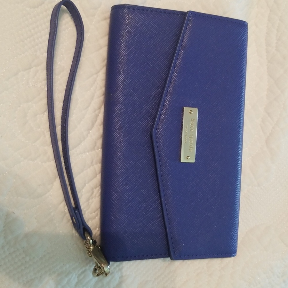 Gorgeous Cobalt blue Kate Spade wristlet!
